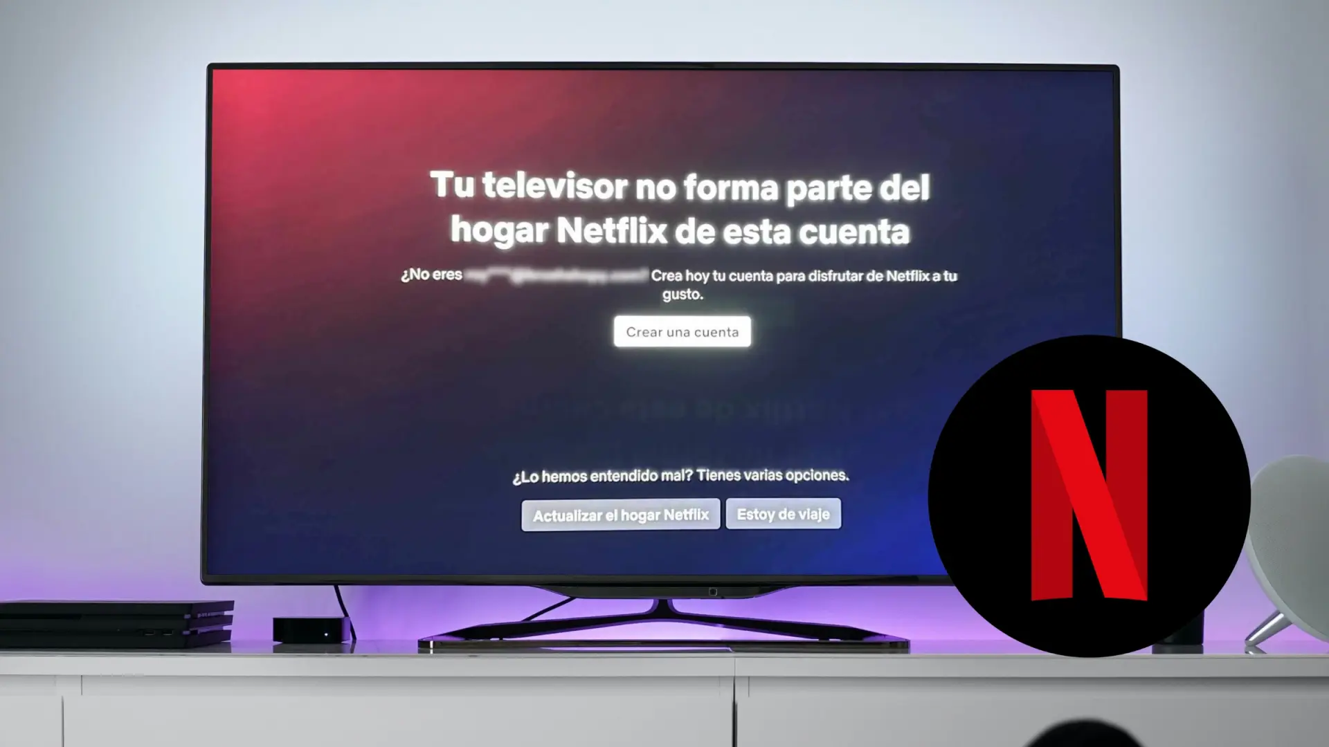 Error Netflix TV